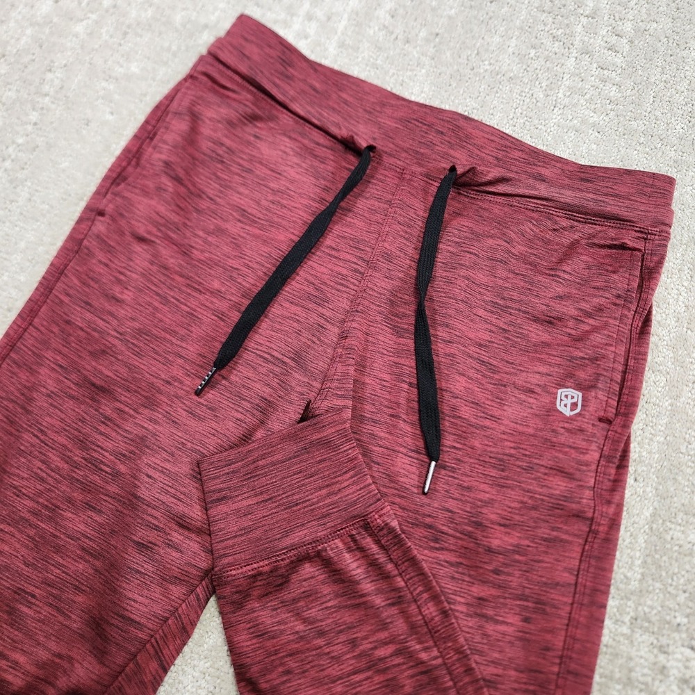 Born Primitive Joggers Women XS Recovery Rest Day Pants Tactical Training Red